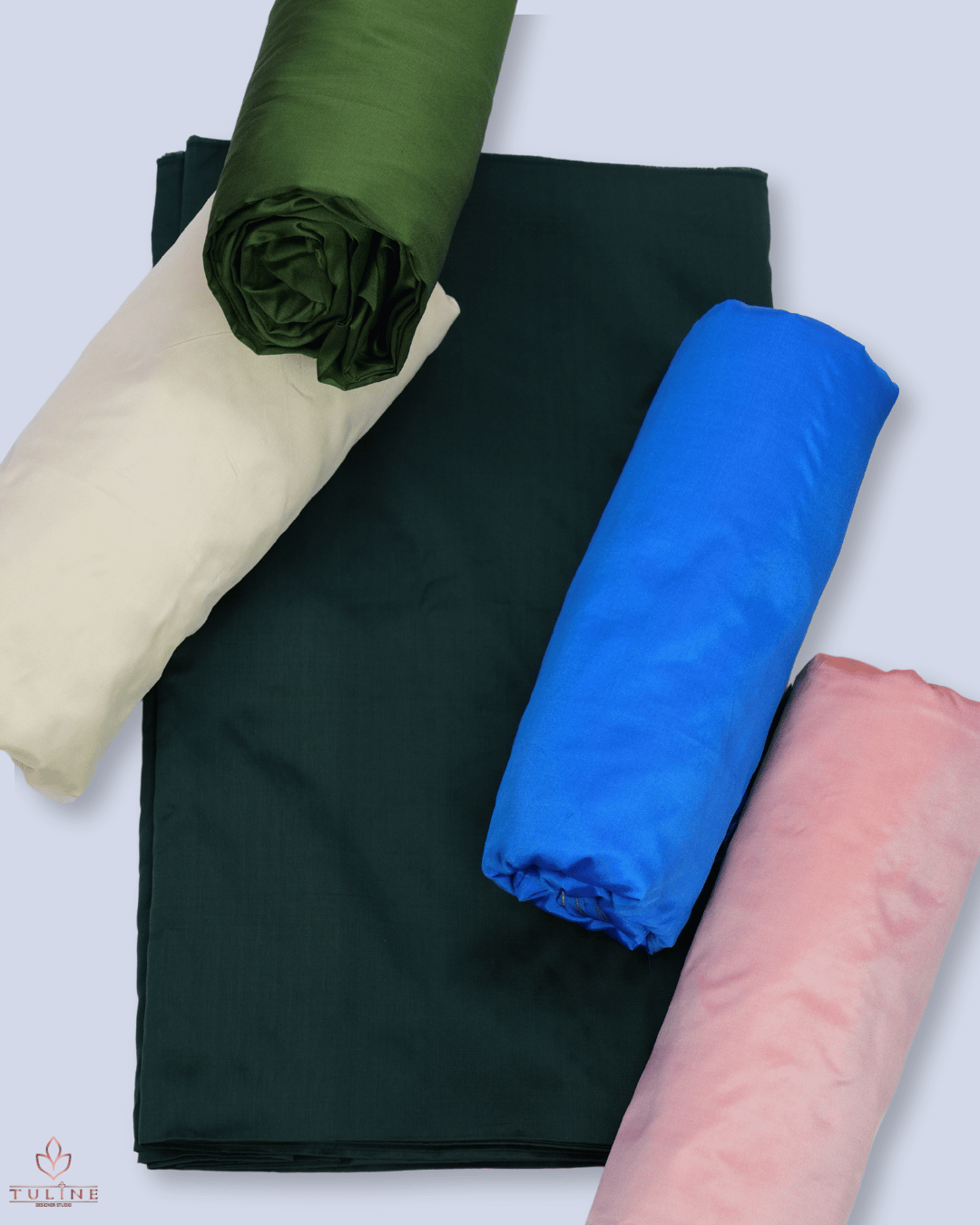 Poly Cotton Fabric - 5 Colors - Product Code 10142 to 10146