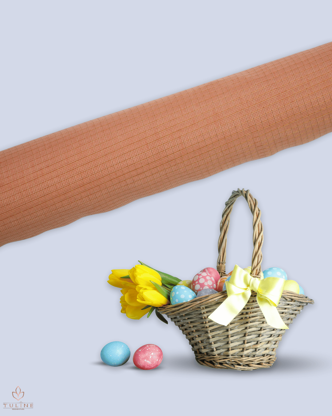 Net Cotta Fabrics - Copper Brown - Product Code 10252