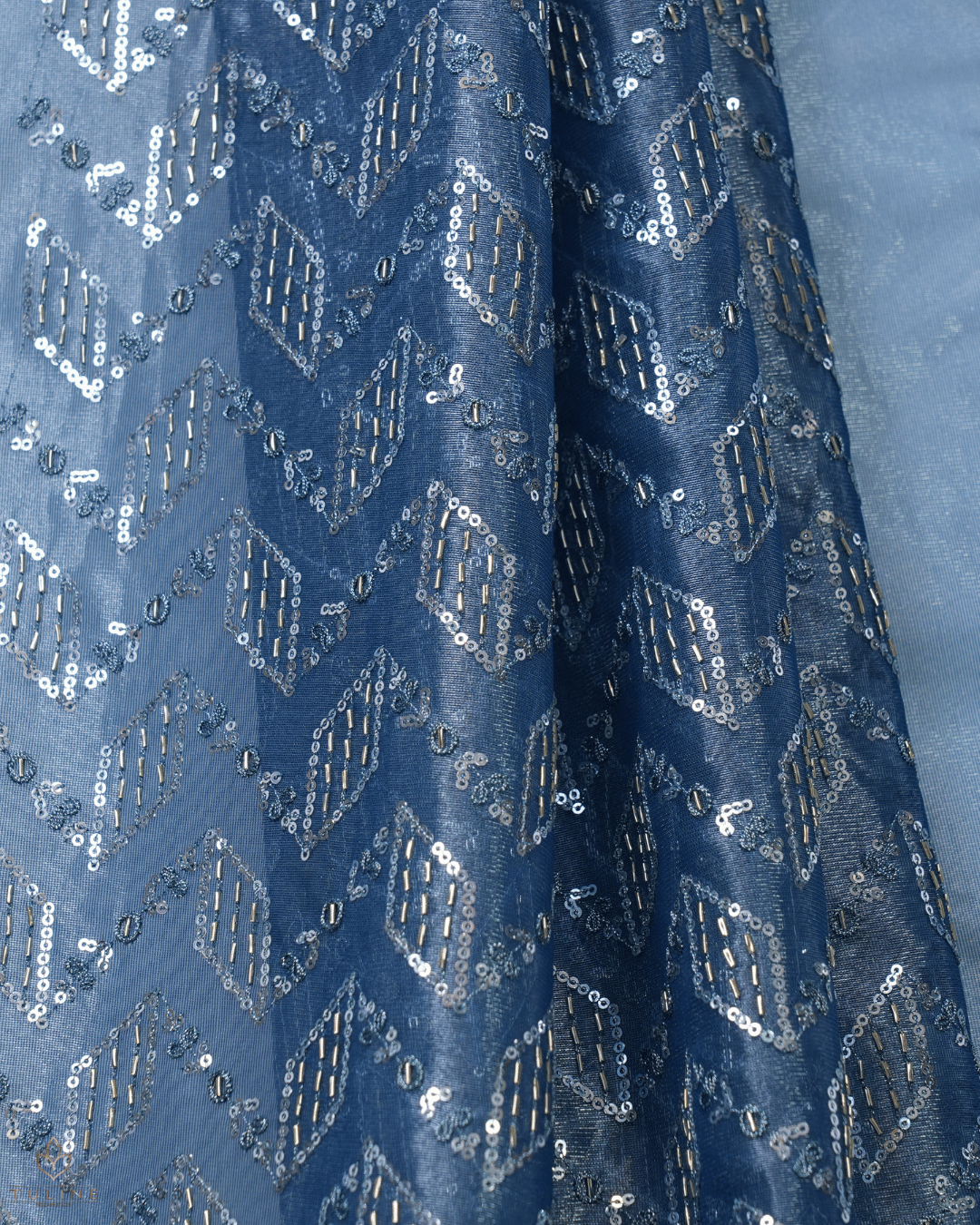Net Fabric - Cool Mist Blue - Product Code 10218