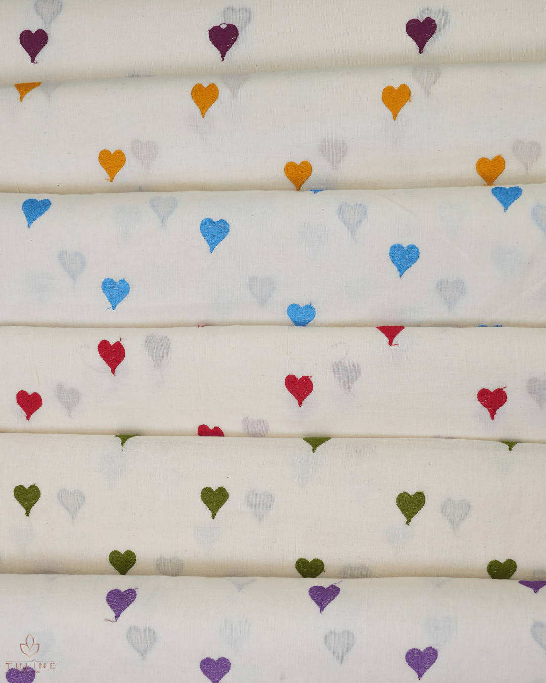 Cotton Fabrics - Cream Base - Product Code 10166