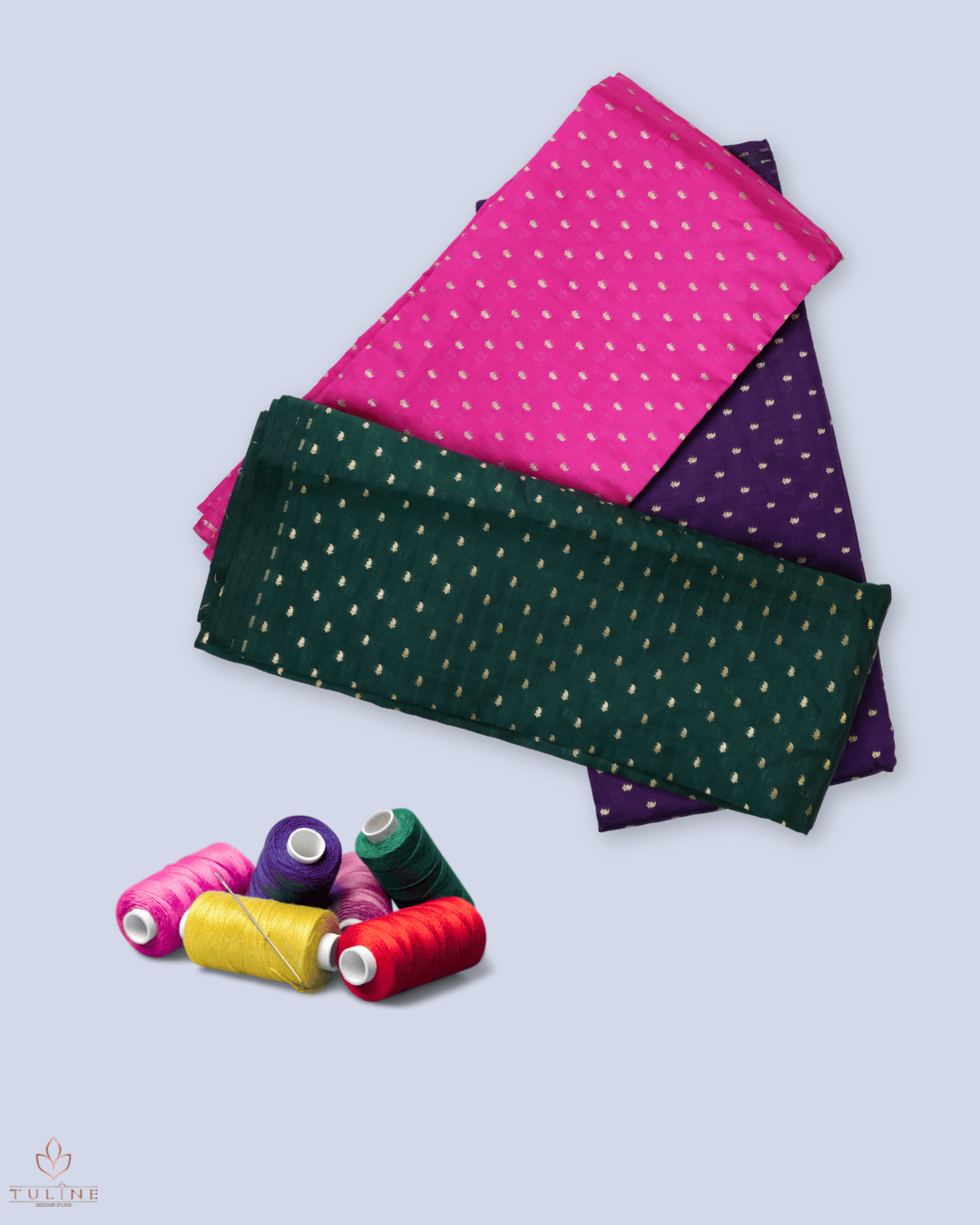 Pure Silk Fabric - Dark Purple - Product Code 10229