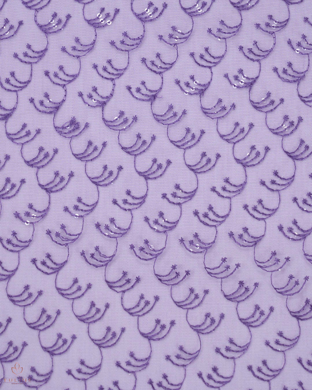 Net Material - Pastel Violet - Product Code 10235