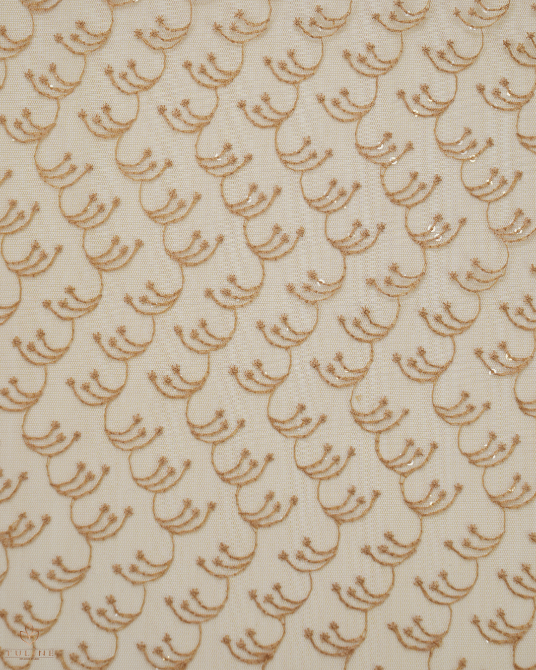 Net Material - Burnt Sienna Brown - Product Code 10237