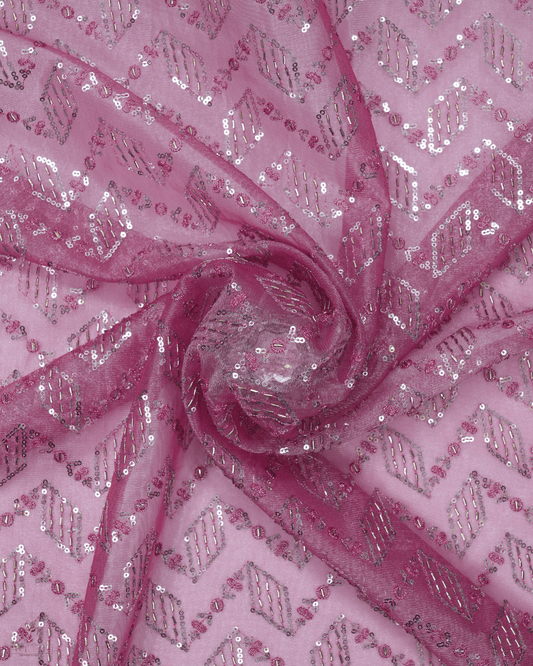 Net Fabric - Dusty Orchid - Product Code 10208