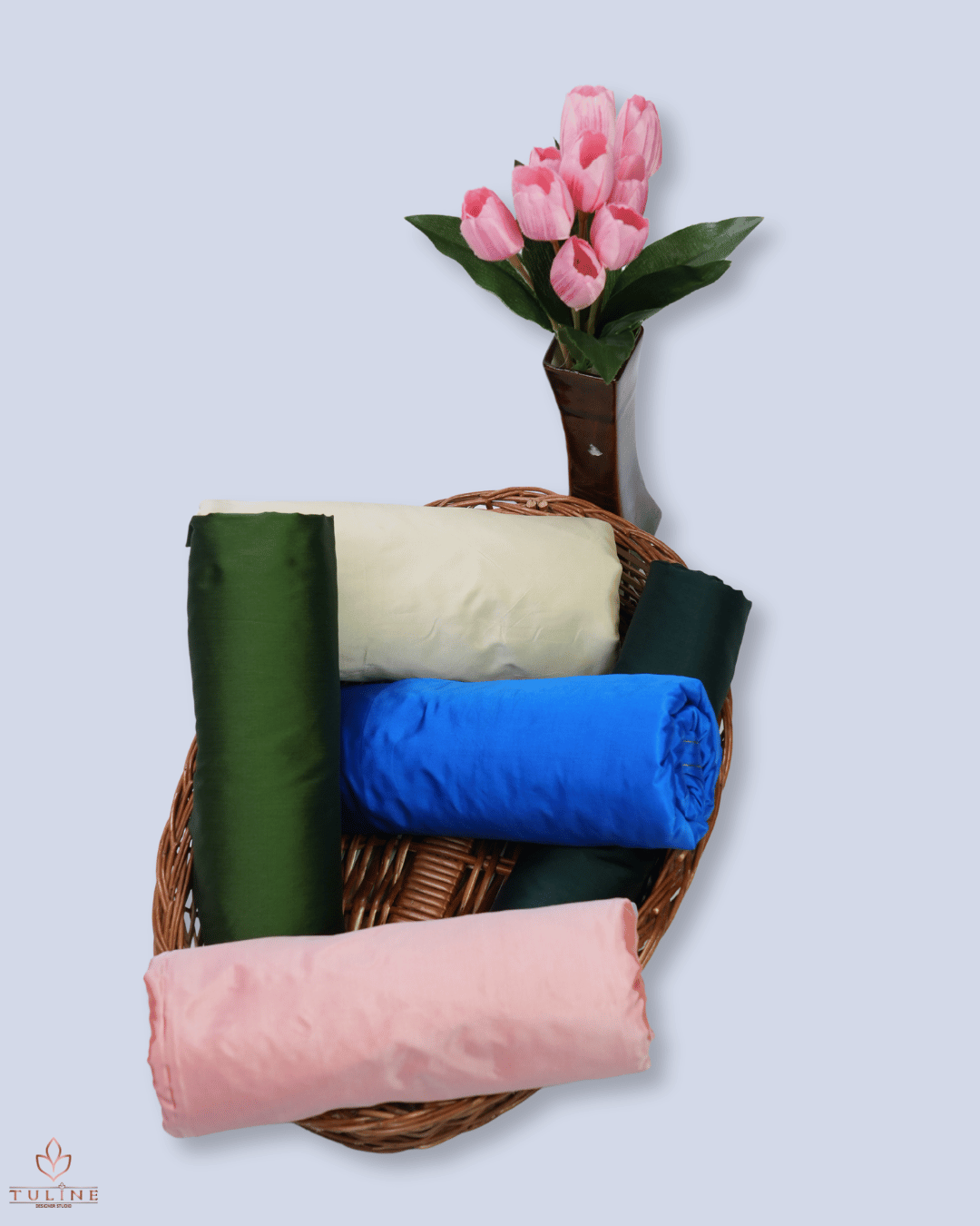 Poly Cotton Fabric - 5 Colors - Product Code 10142 to 10146