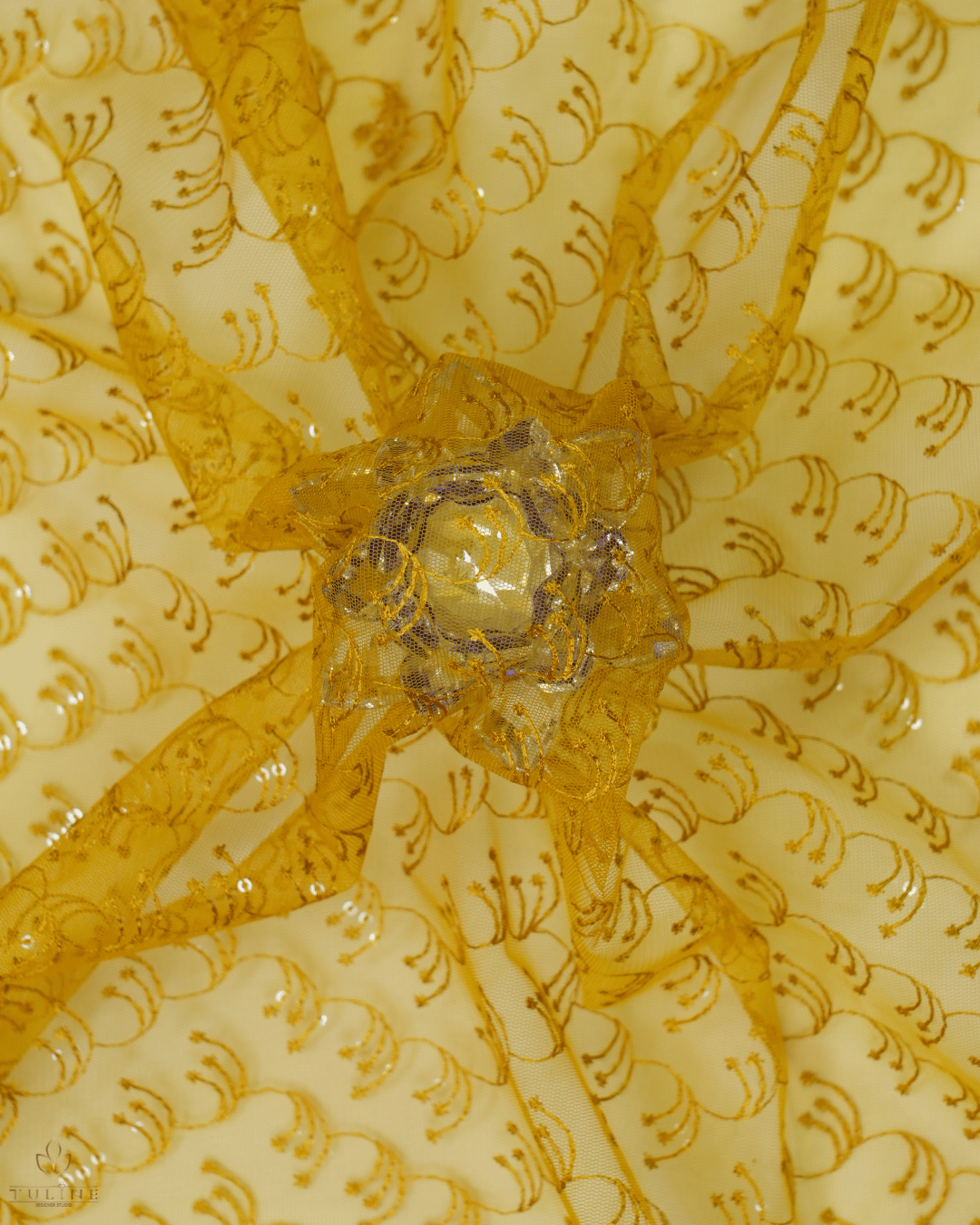 Net Material - Mustard Gold - Product Code 10231