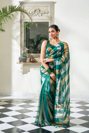 ORGANZA SAREE - SRCM116
