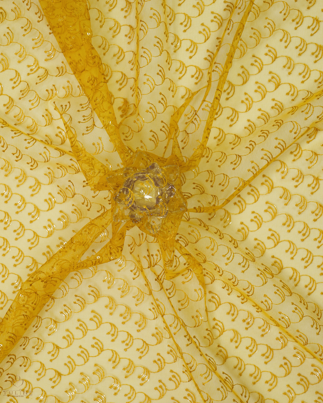 Net Material - Mustard Gold - Product Code 10231