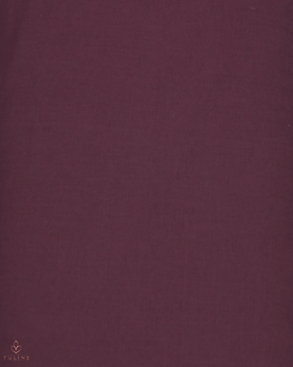 Mulmul Cotton - Pale Burgundy - Product Code 10155