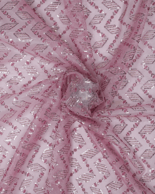 Net Fabric - Muted Lilac - Product Code 10214