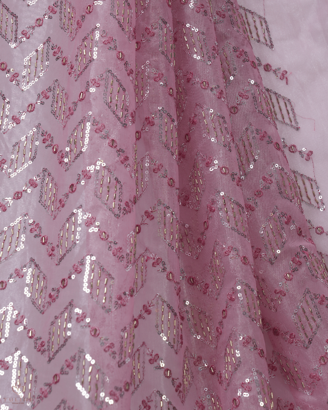 Net Fabric - Muted Lilac - Product Code 10214