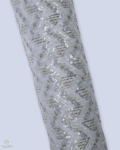 Net Fabric - Silver - Product Code 10215