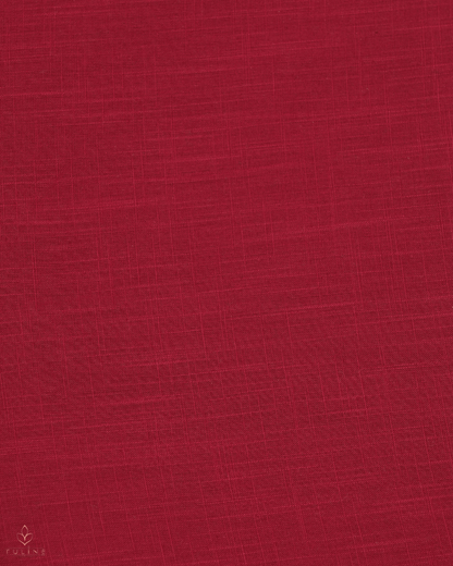 Mulmul Cotton - Burgundy  - Product Code 10159