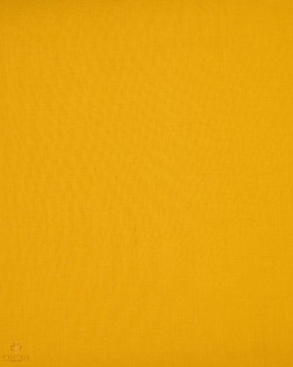 Mulmul Cotton - Amber Yellow - Product Code 10160