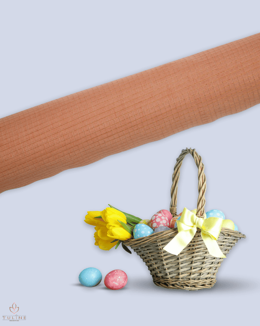 Net Cotta Fabrics - Copper Brown - Product Code 10252