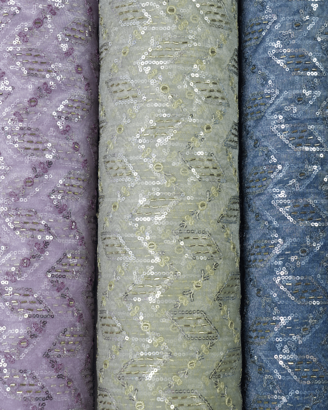 Net Fabric - Cool Mist Blue - Product Code 10218