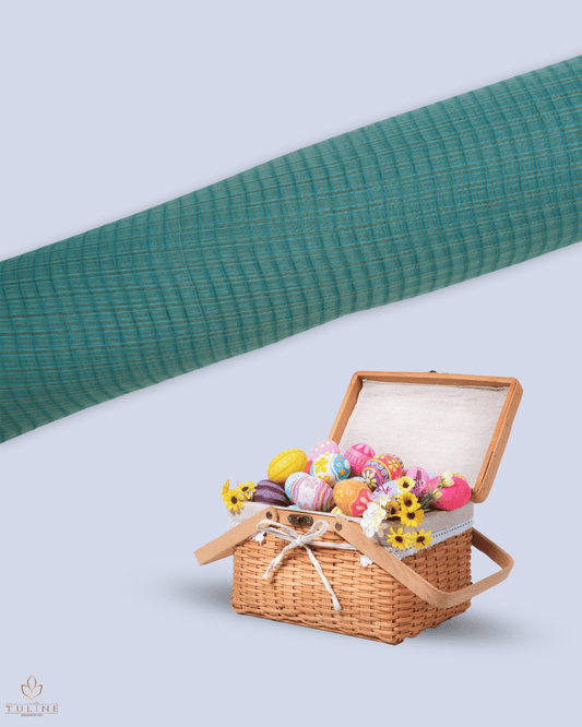 Net Cotta Fabrics - Sea Green - Product Code 10254