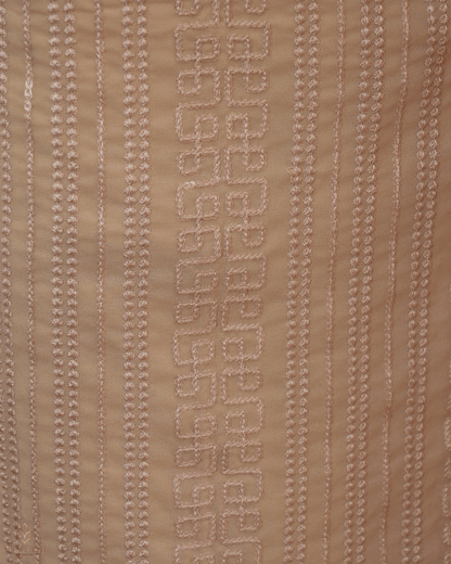 Chiffon Churidar Material - Beige - Product Code 10219