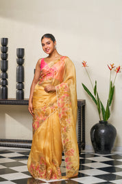 ORGANZA SAREE - SRCM108