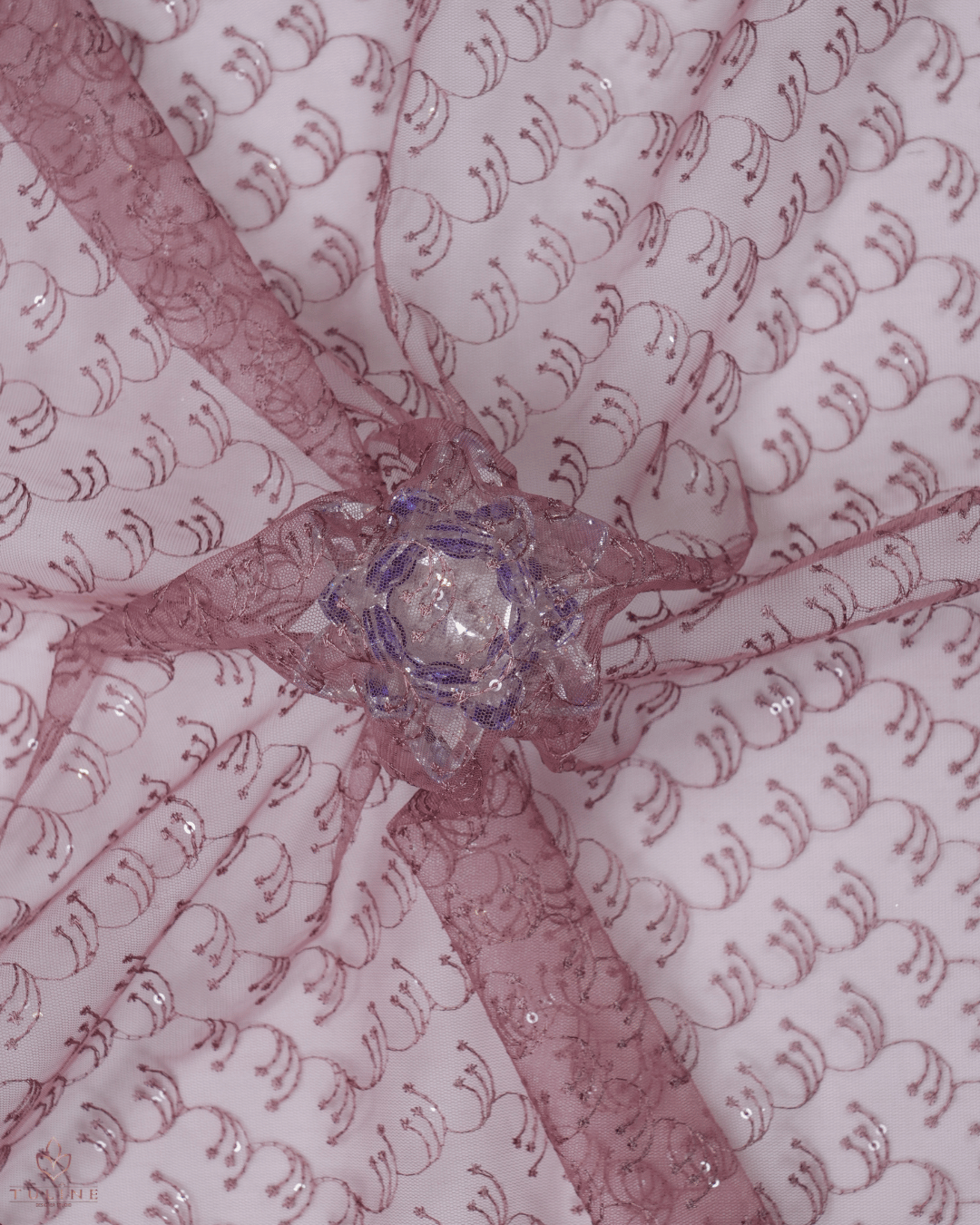 Net Material - Light Dusty Rose - Product Code 10233