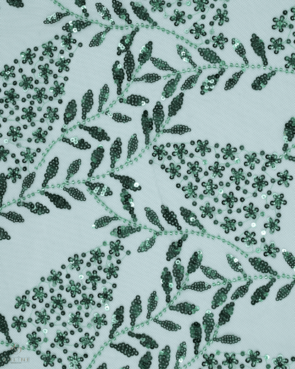 Heavy Net Fabric - Forest Green - Product Code 10379