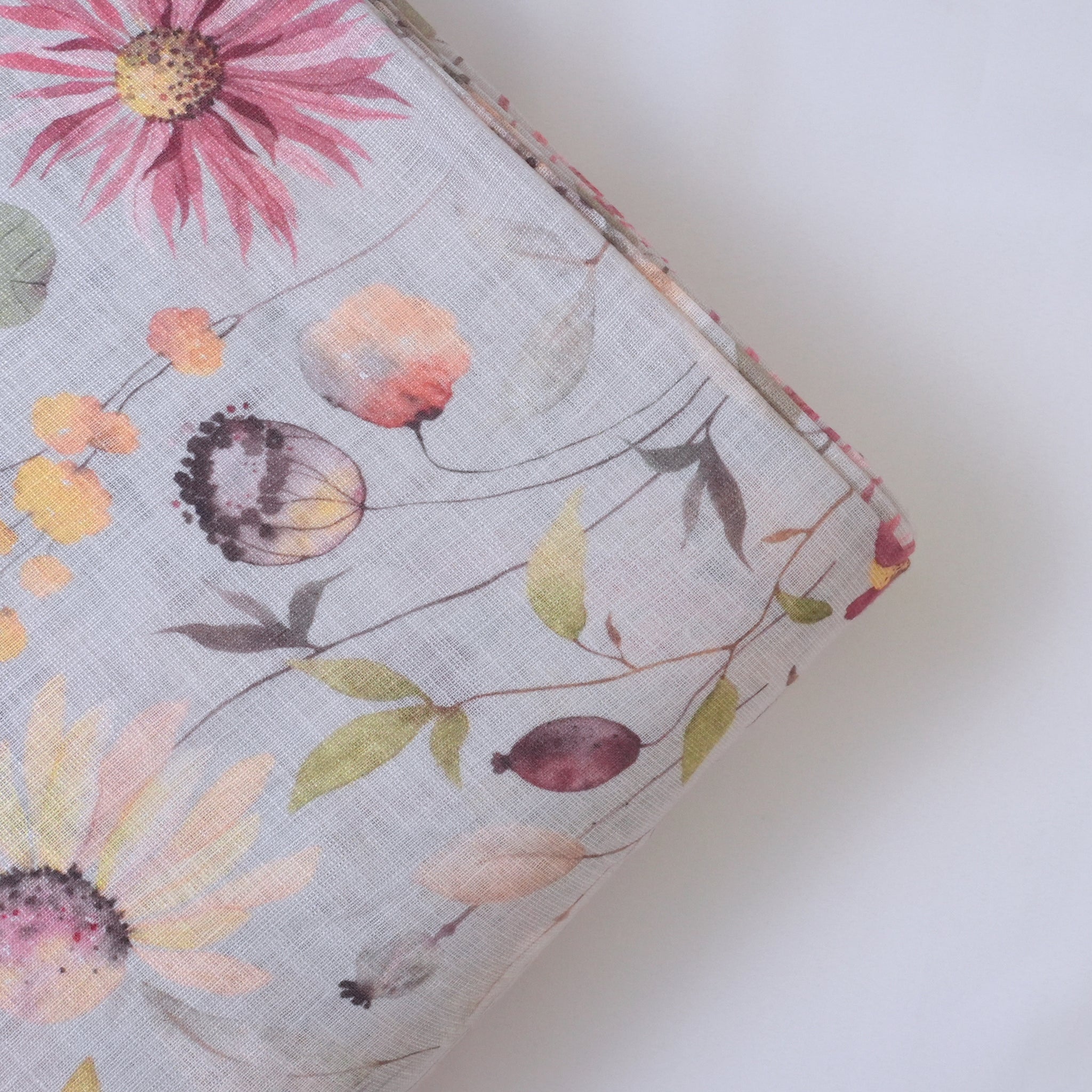 Pista Green Cotton Linen