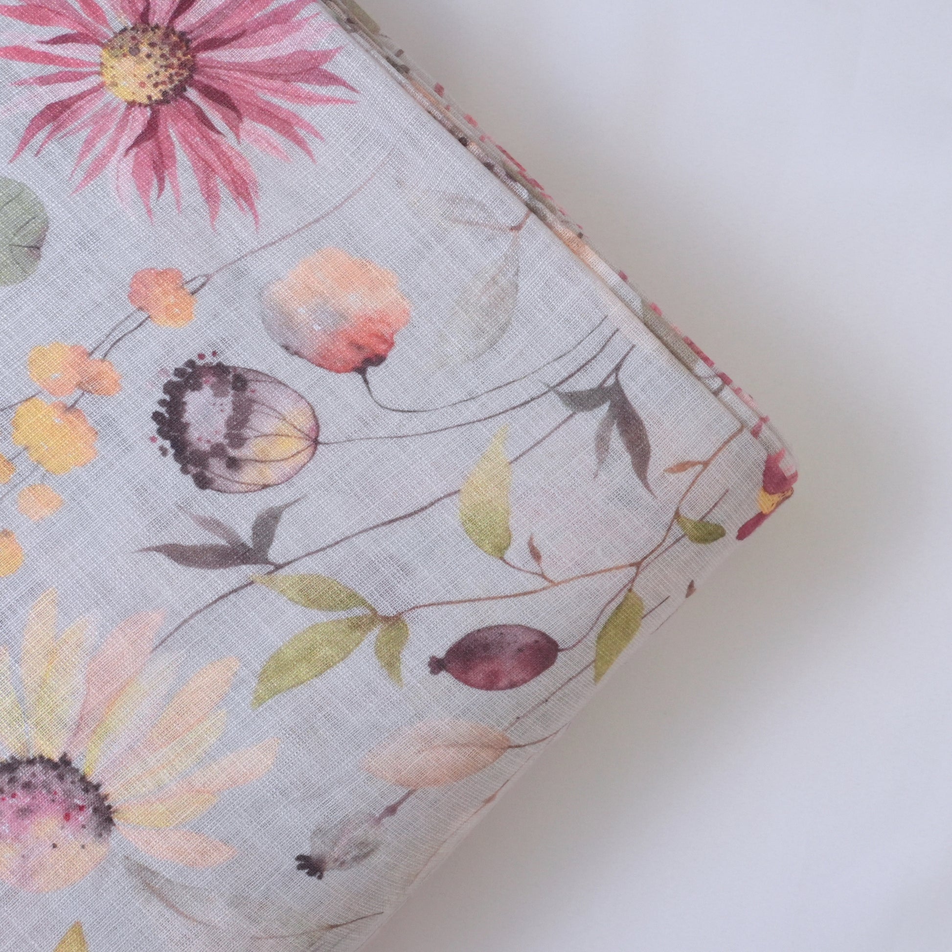 Pista Green Cotton Linen