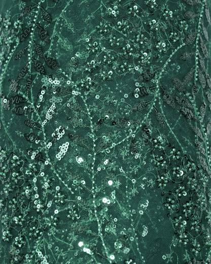 Heavy Net Fabric - Forest Green - Product Code 10379