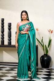 TUSSAR SILK SAREE - SRCM109
