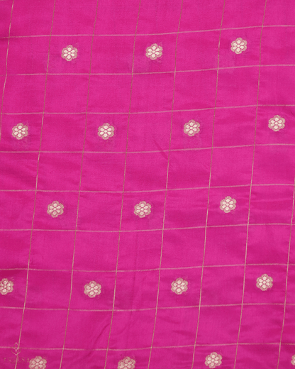 Pure Silk Fabric - Deep Red - Product Code 10226