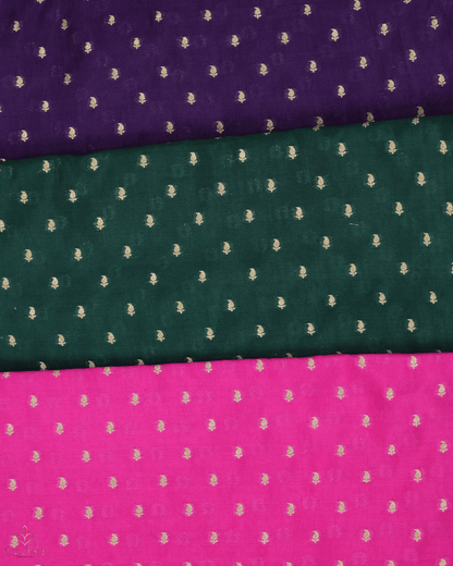 Pure Silk Fabric - Deep Red - Product Code 10227