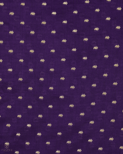 Pure Silk Fabric - Dark Purple - Product Code 10229