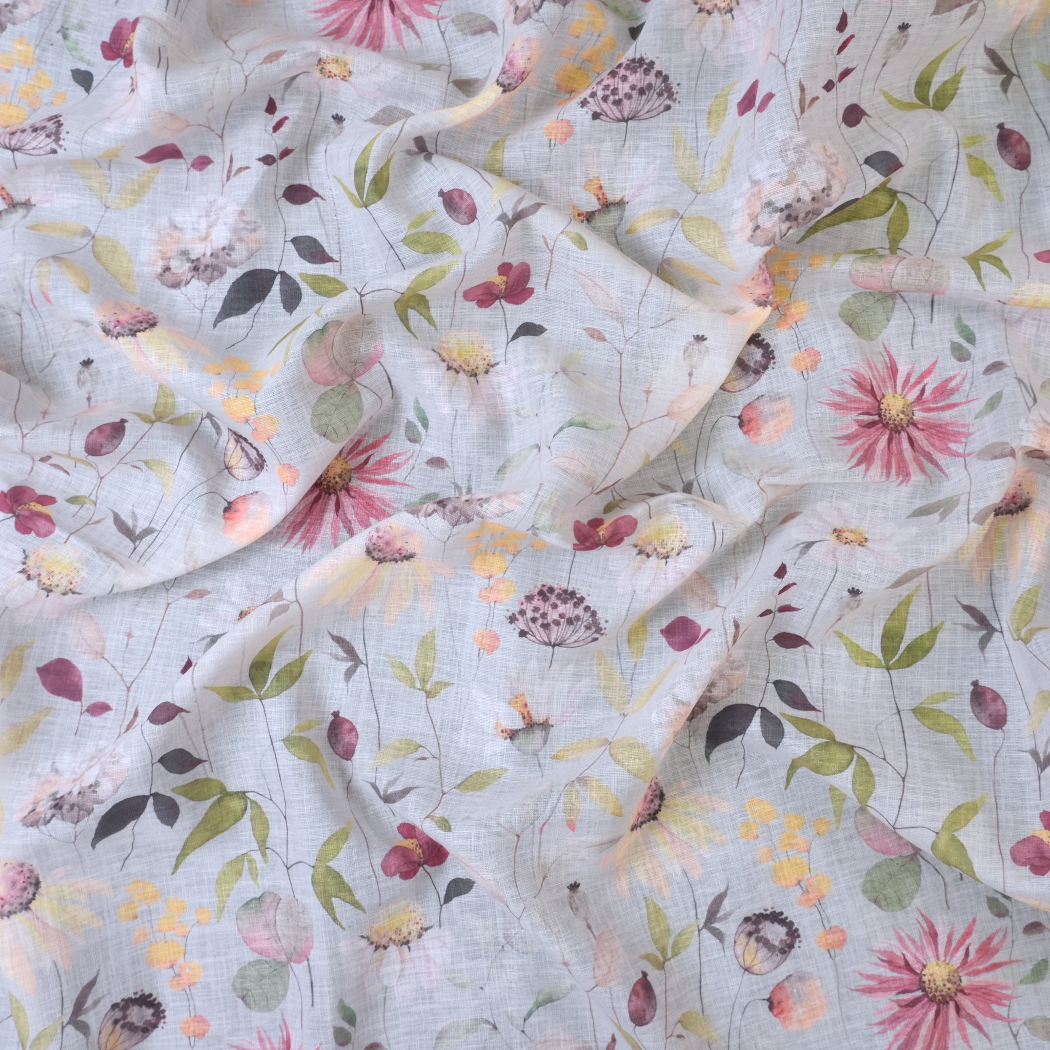 Pista Green Cotton Linen