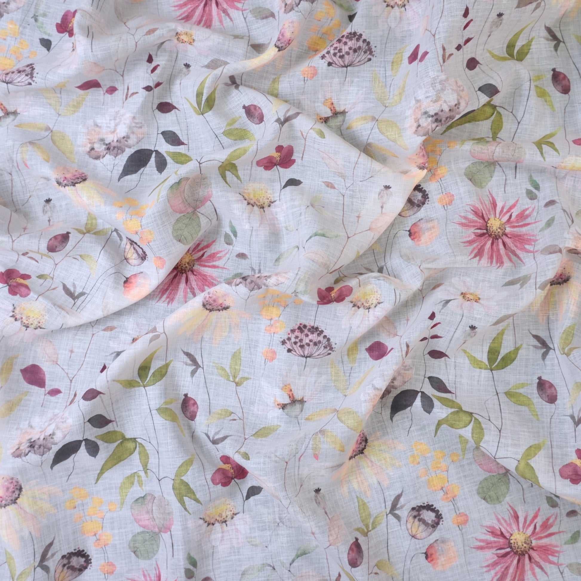 Pista Green Cotton Linen