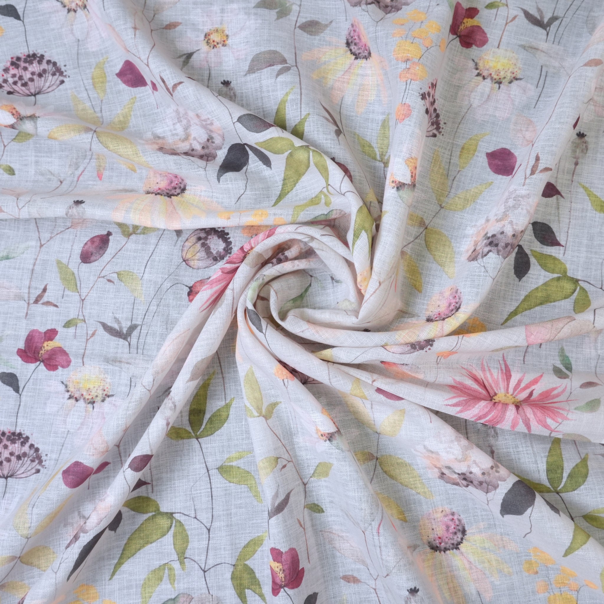 Pista Green Cotton Linen