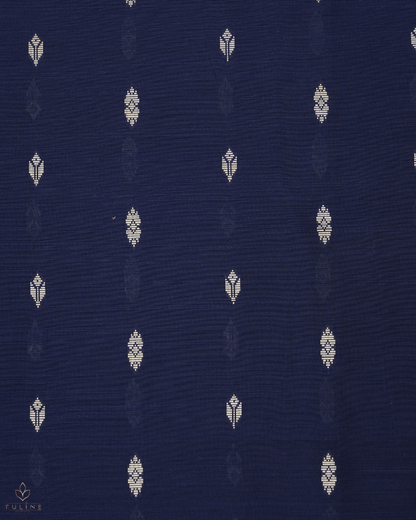 Cotton Churidar Set - Navy Blue - Product Code 10016