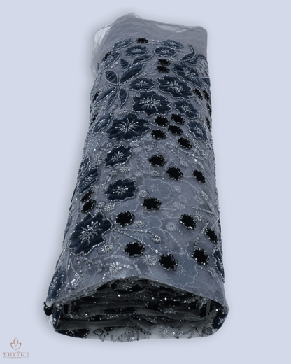 Heavy Net Fabric - Forest Green - Product Code  10380