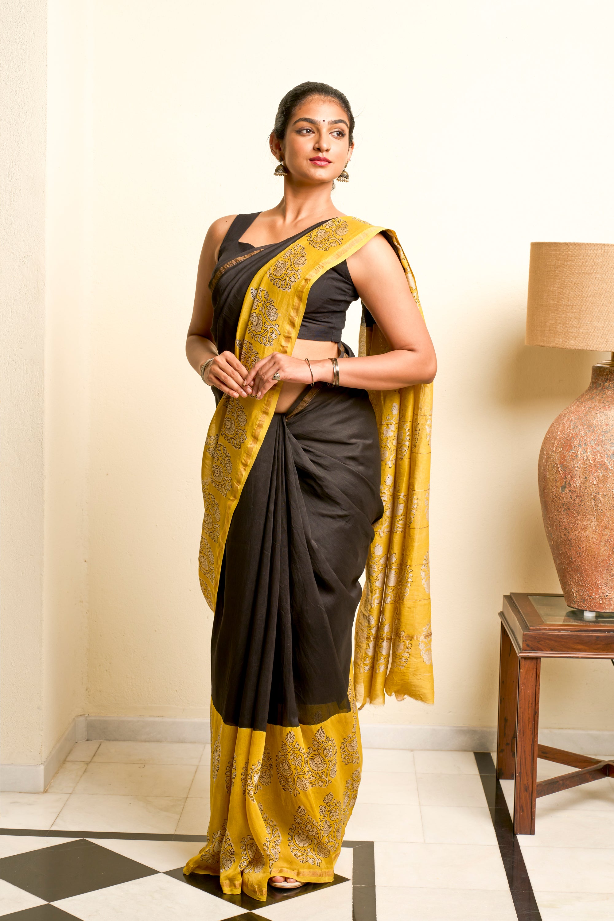 CHANDERI SAREE -SRCM111