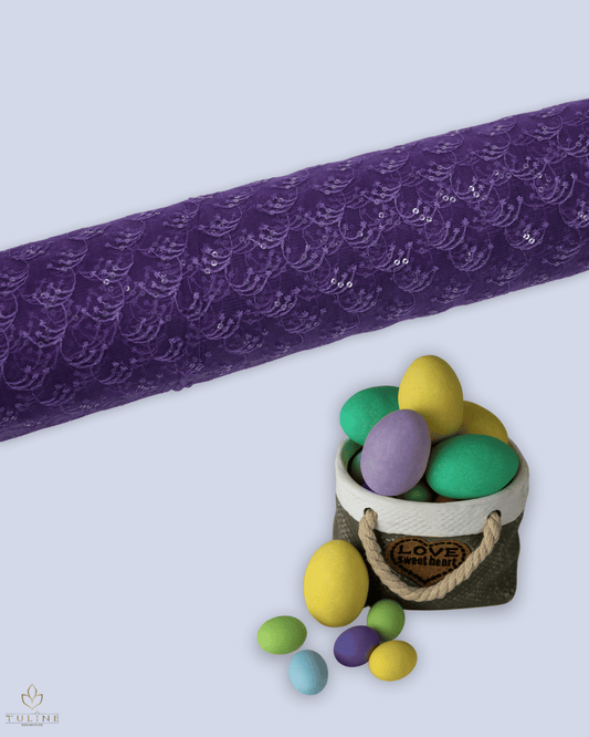 Net Material - Pastel Violet - Product Code 10235