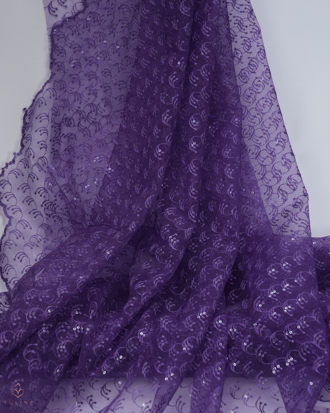 Net Material - Pastel Violet - Product Code 10235