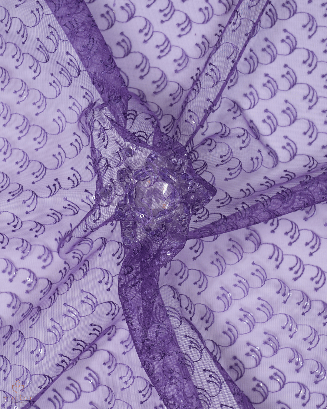 Net Material - Pastel Violet - Product Code 10235