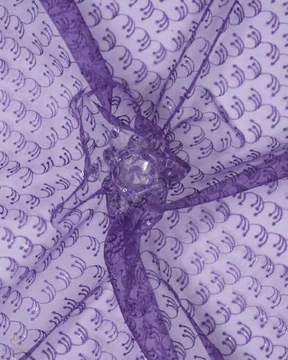 Net Material - Pastel Violet - Product Code 10235