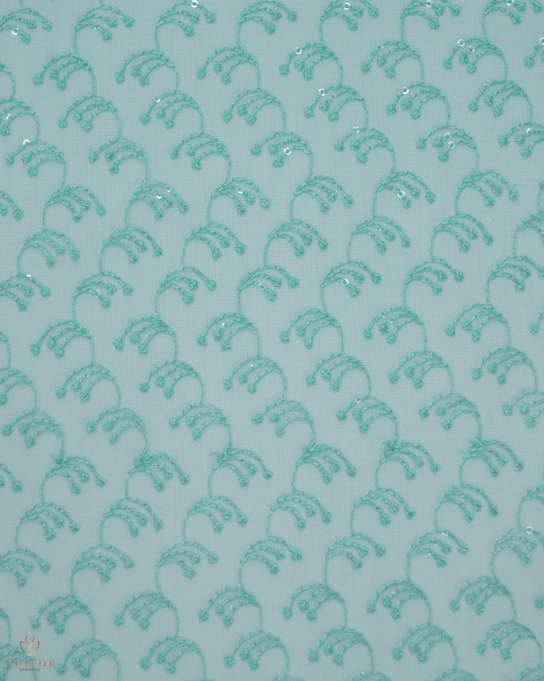Net Material - Light teal green - Product Code 10230