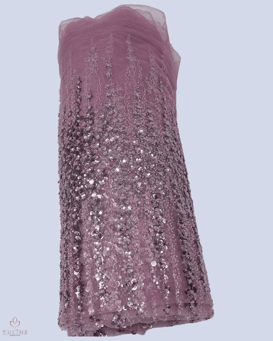 Heavy Net Fabric - Dusty Orchid - Product Code 10382