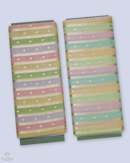 Banarasi Fabric - 4 Shades - Product Code 10188