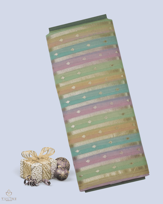Banarasi Fabric - 7 Shades - Product Code 10187
