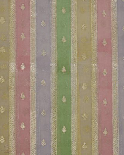 Banarasi Fabric - 4 Shades - Product Code 10188