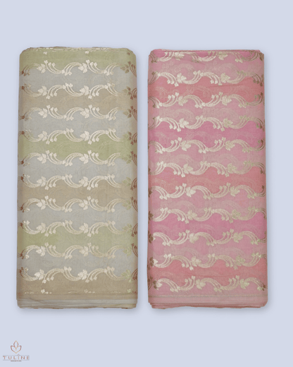 Banarasi Fabric - 3 Shades - Product Code 10190