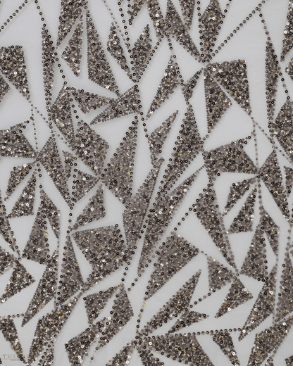 Heavy Net Fabric - Mushroom Grey - Product Code 10383