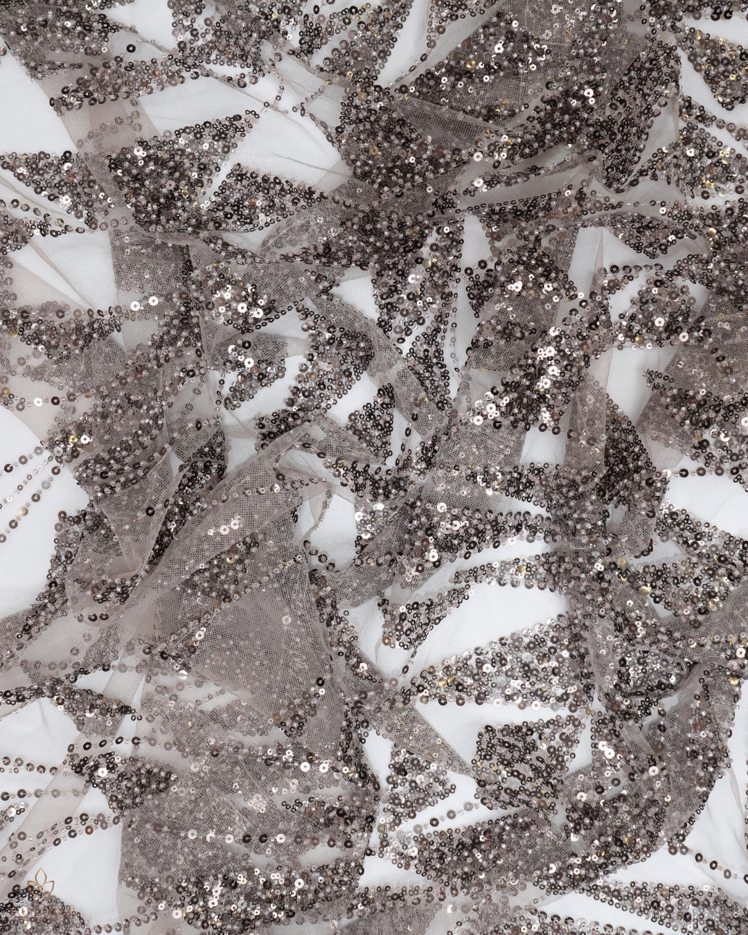 Heavy Net Fabric - Mushroom Grey - Product Code 10383